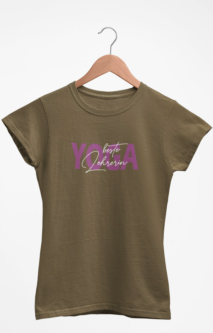 BESTE YOGA LEHRERIN T-Shirt
