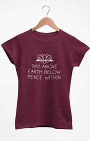 SKY. EARTH. PEACE. T-Shirt