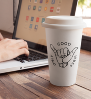 GOOD VIBES COFFEE TO-GO BECHER