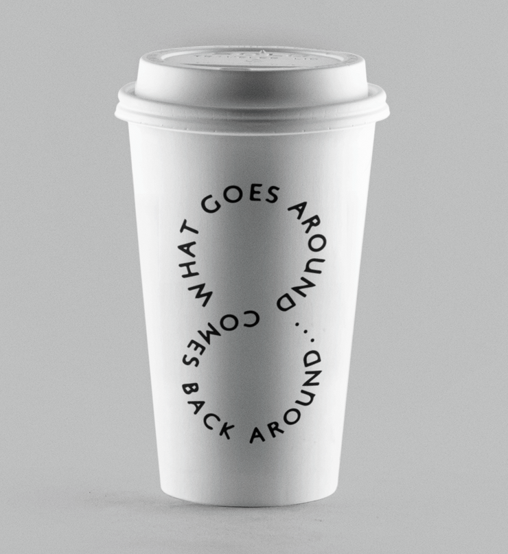 COMES AROUND COFFEE TO-GO BECHER