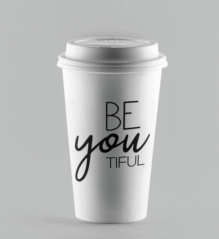 BE YOU TIFUL COFFEE TO-GO BECHER