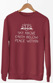 SKY. EARTH. PEACE. Sweatshirt
